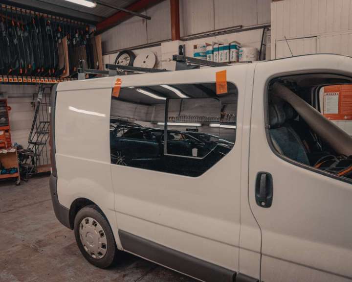 Double Glazed Van Glass