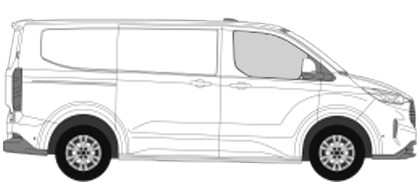 Ford Transit Custom 2024 Glass